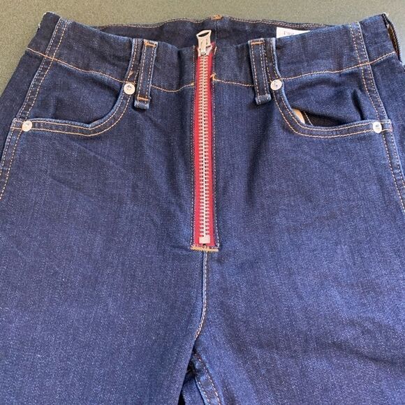 Rag & bone Nina high rise cigarette 24 vgc frayed - Picture 3 of 15